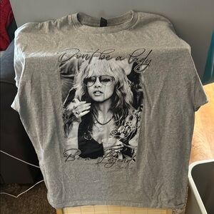 Stevie Nicks Legendary Silver Springs Graphic Gray Women's Tee